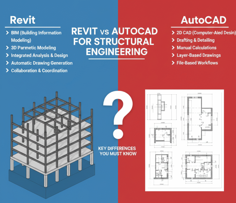 Revit vs AutoCAD for Structural Engineering: Key Differences You Must ...